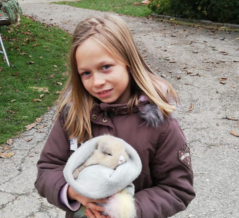 Stupsi findet die gaube kuschelig